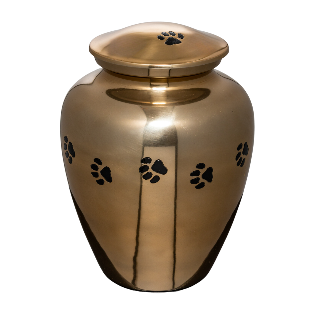 Pawprint Peace Cremation Urn