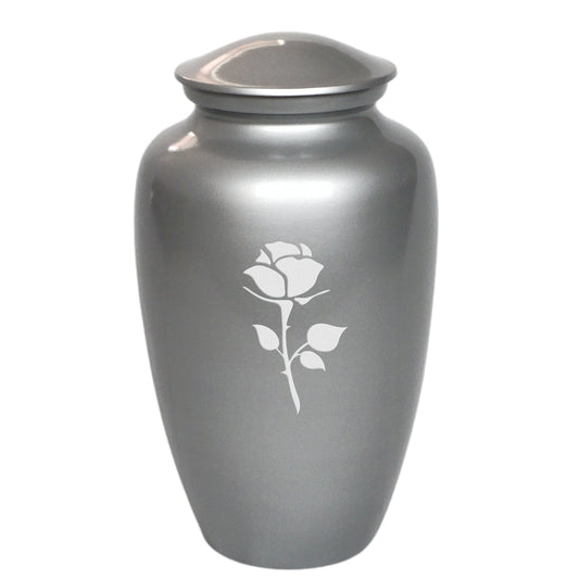 Rose Remembrance Floral Cremation Urn