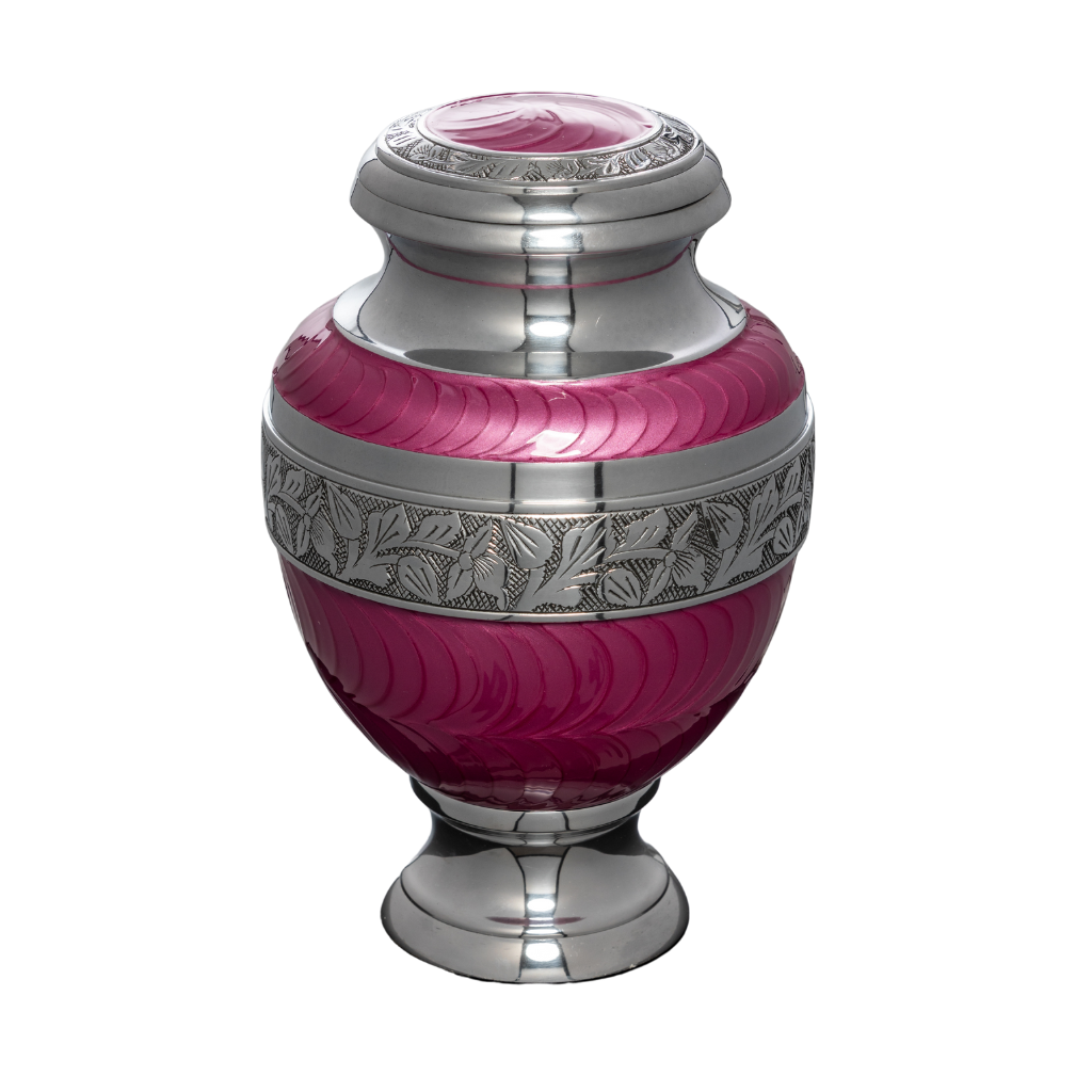 Royal Rest Cremation Urn in Purple