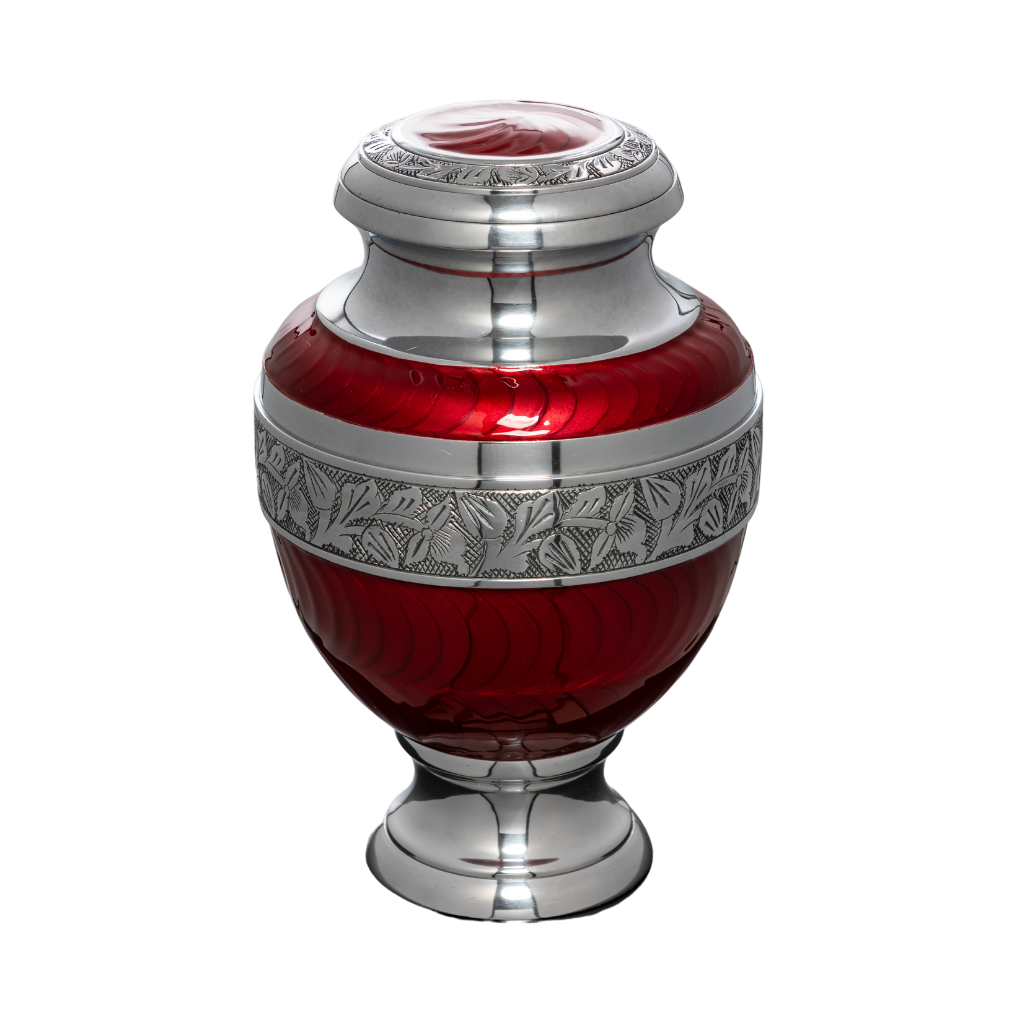 Rustic Red Urn Royal Rest Cremation Urn in Red – Eternal Urns Australia