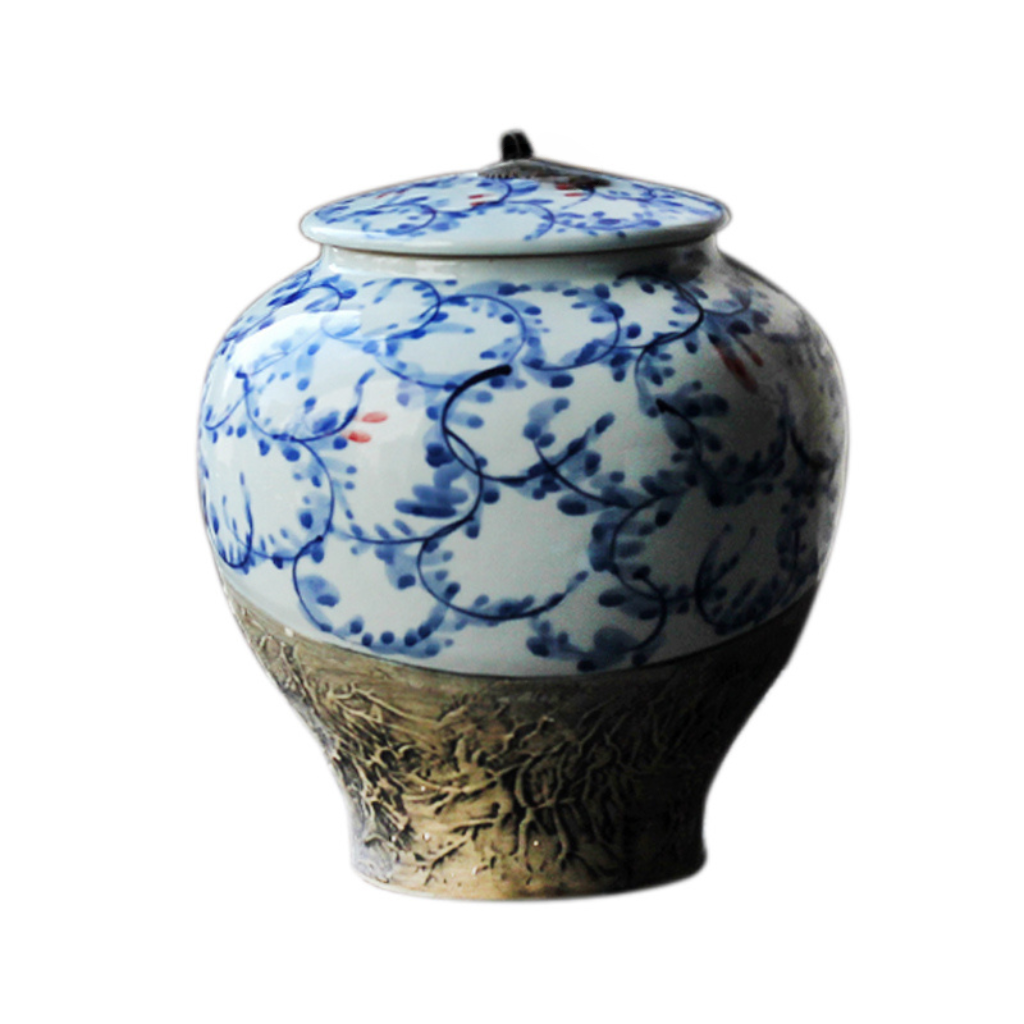 Sapphire Dream Porcelain Cremation Urn