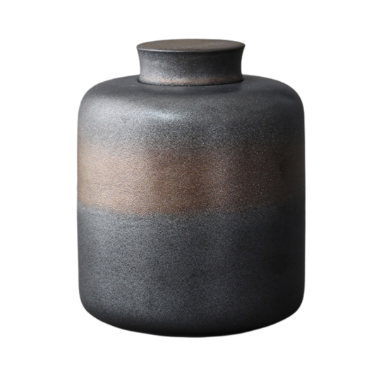 Steel Sanctum Ceramic Urn