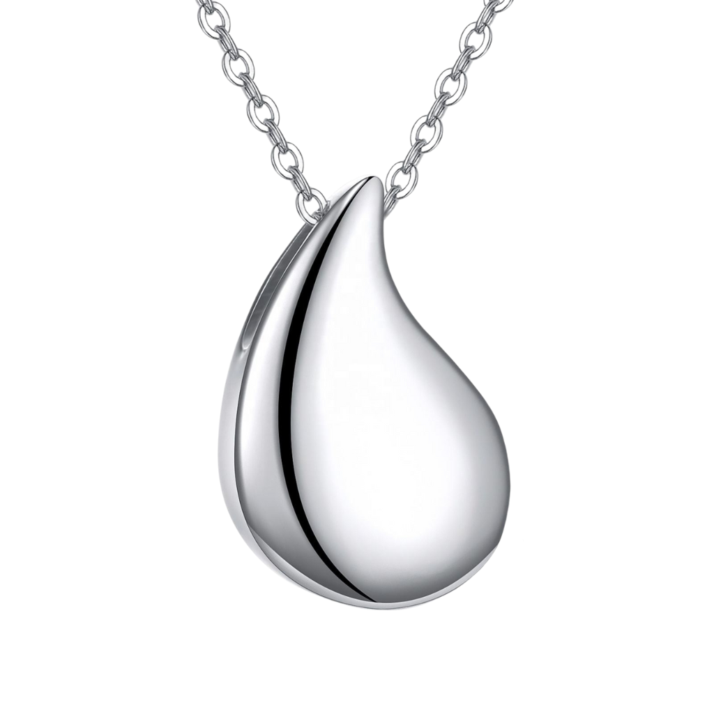 Teardrop Cremation Necklace