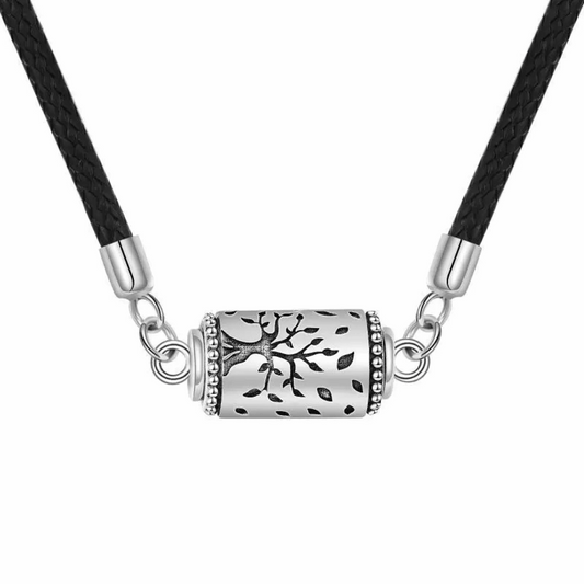 Silver Horizon Cremation Pendant
