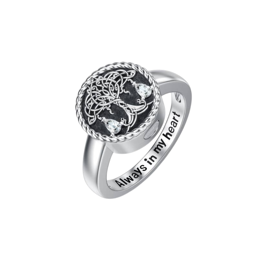 Tree Of Life Cremation Ring – Eternal Urns Australia