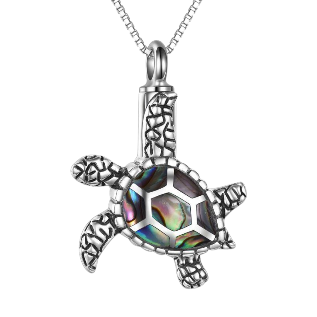 Turtle Comfort Cremation Necklace