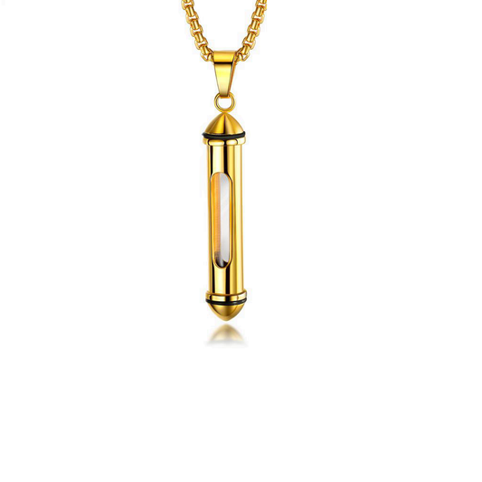 Soulful Memories Cremation Pendant in Gold